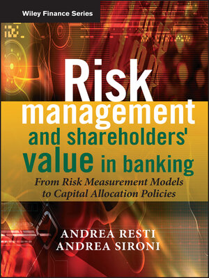 cover image of Risk Management and Shareholders' Value in Banking